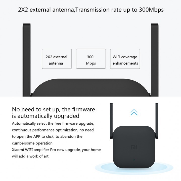 Thiết Bị Khuếch Đại Sóng Wifi Ps2734 300mbps 2 Ăng Ten