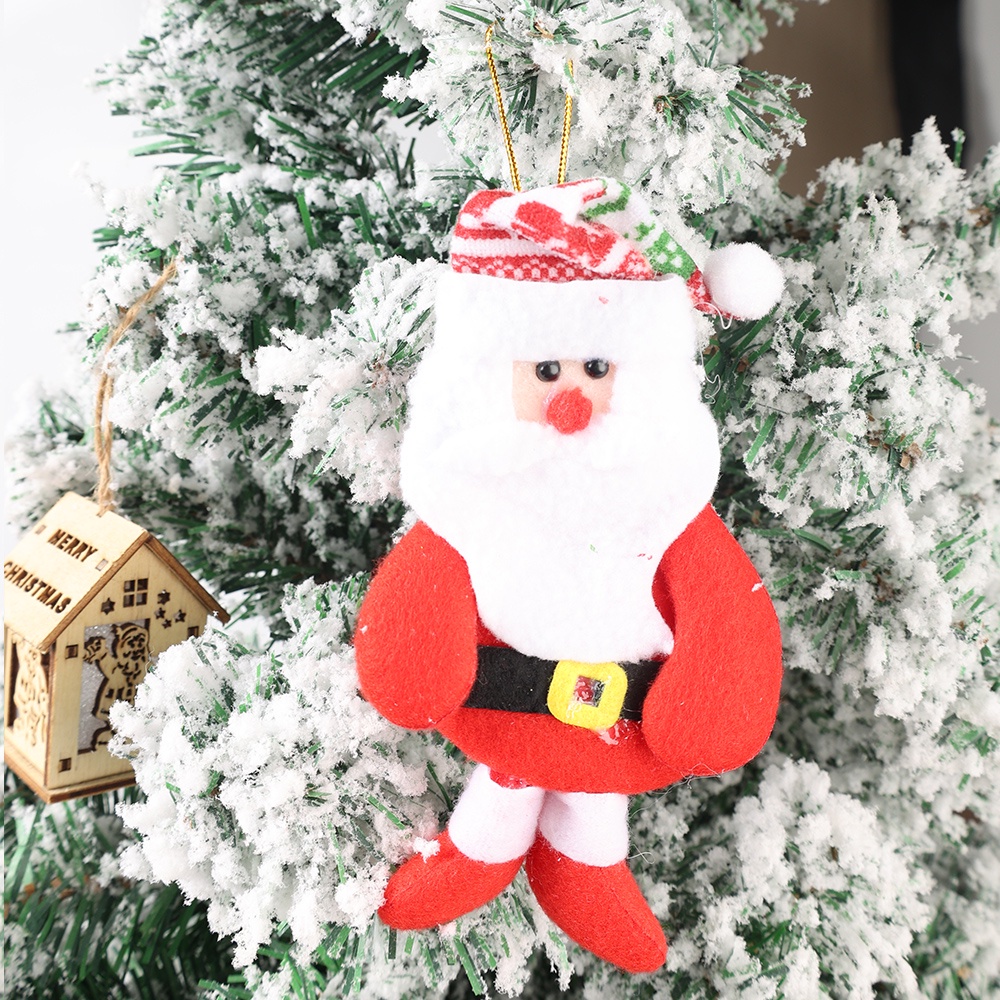 Búp Bê Hình Ông Già Noel / Người Tuyết Trang Trí Cây Thông Giáng Sinh
