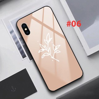 Ốp lưng kính Samsung Galaxy Note 8 Note 9 Note 10 Note 10 Plus in hình HOA