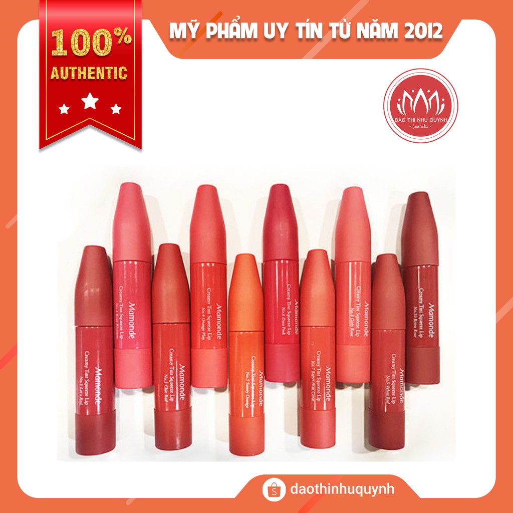 Son Kem Mamonde Creamy Tint Squeeze Lip