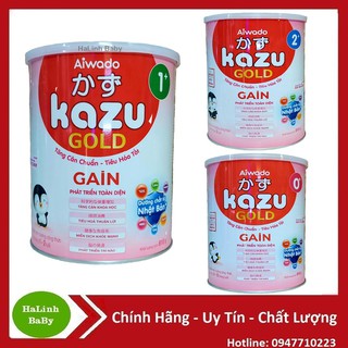 Sữa bột kazu gold gain 0+, 1+ 2+ 810g date mới nhất - ảnh sản phẩm 1