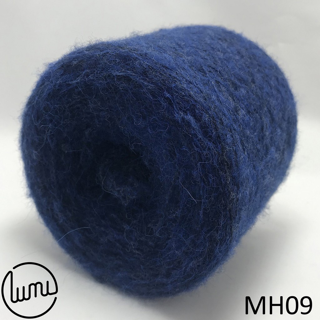 Lumi MH09-MH15 Len Cừu Alpaca Mohair Siêu Phẩm Cho Mùa Đông Đan Móc Áo Khăn 100gr