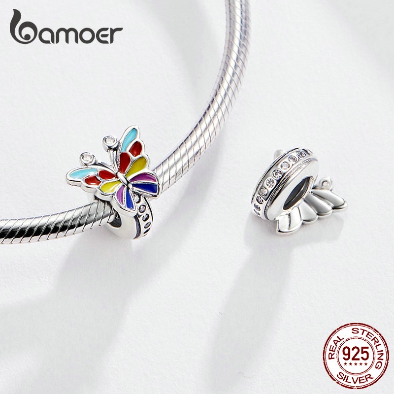 Hạt phụ kiện BAMOER Bạc 925 thiết kế thời trang