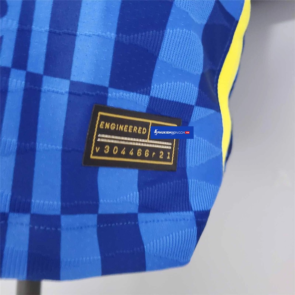 Áo Chelsea xanh sân nhà 2021-2022 bản Body Fit Player SF cao cấp