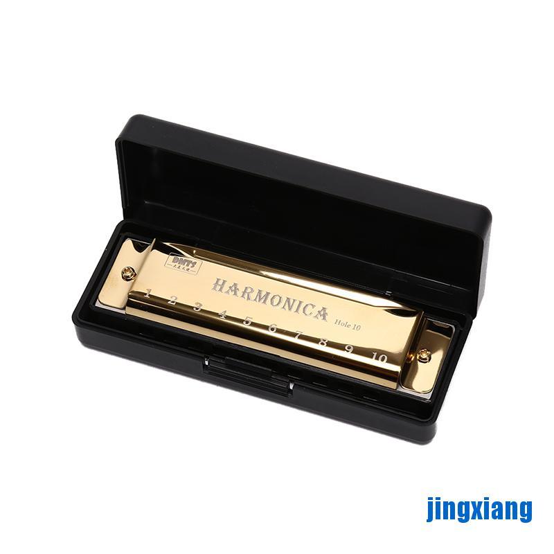 VN Kèn Harmonica 10 Lỗ Cho Người Mới Bắt Đầu