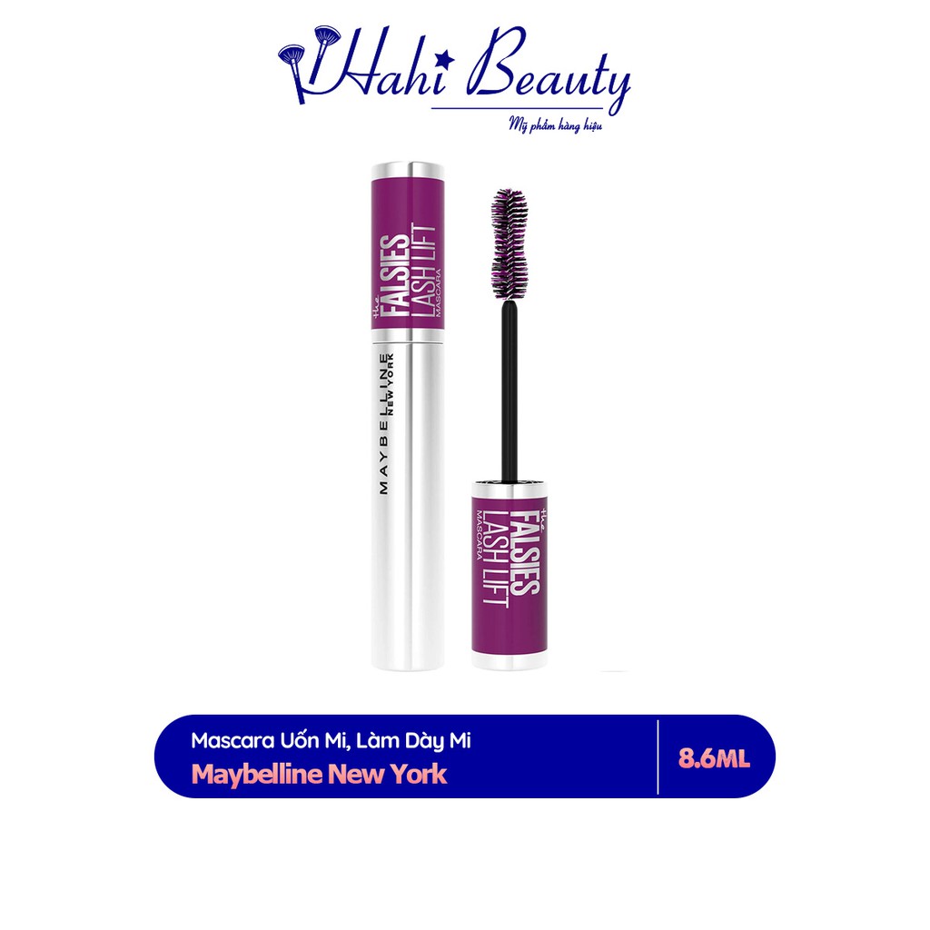 Mascara Uốn Mi, Nâng Mi và Làm Dày Mi Maybelline New York Falsies Lash Lift 8.6ml