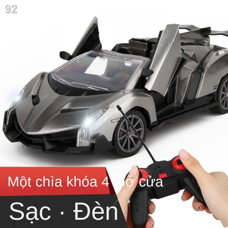 Đồ chơi trẻ em ô tô điều khiển từ xa ô tô có thể sạc lại ô tô điều khiển từ xa Lamborghini đua tốc độ cao đồ chơi cậu bé