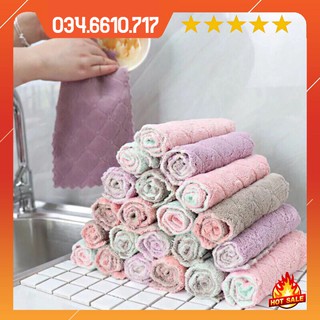 Khăn Lau Tay, Lau Bếp Đa Năng Siêu Thấm Nước - Khăn Lau Đa Năng