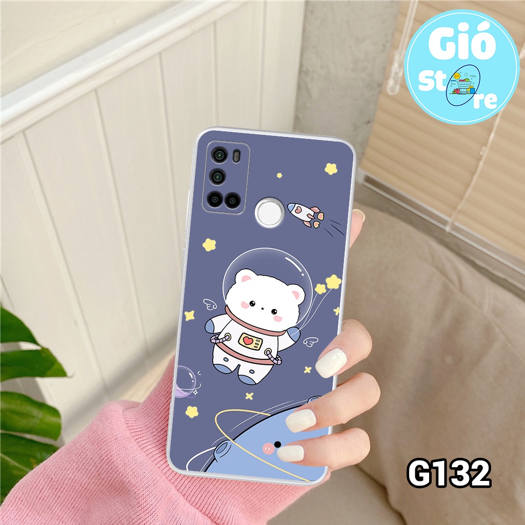 Ốp điện thoại Vsmart JOY 4 - LIVE 4 - STAR 5 - ARIS - Ốp lưng Vsmart in hình gấu xinh, gấu vũ trụ đáng yêu
