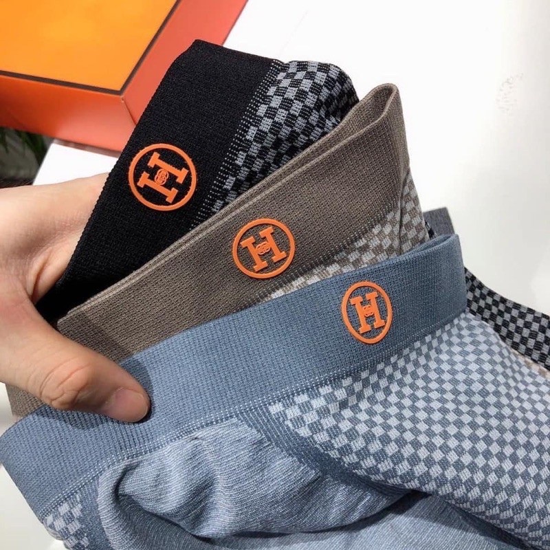 Hộp 3 Quần Sịp Nam Cao Cấp - Hộp Quần Lót Nam Cotton Kháng Khuẩn Khử Mùi Thấm Hút Mồ Hôi Shop YUNA