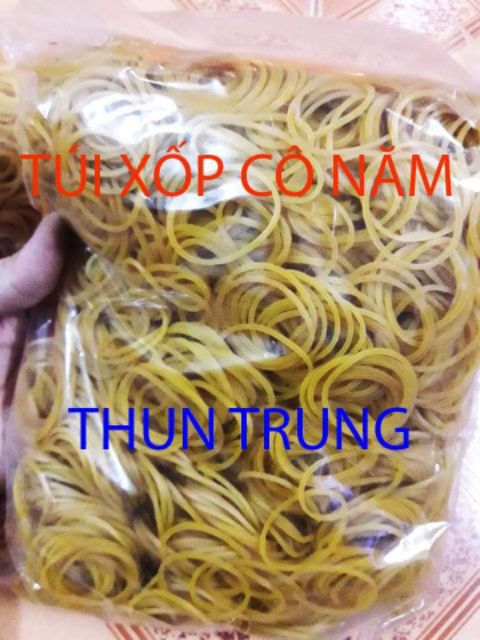1KG DÂY THUN VÀNG  CỘT RAU, SỮA CHUA, NƯỚC LÈO...