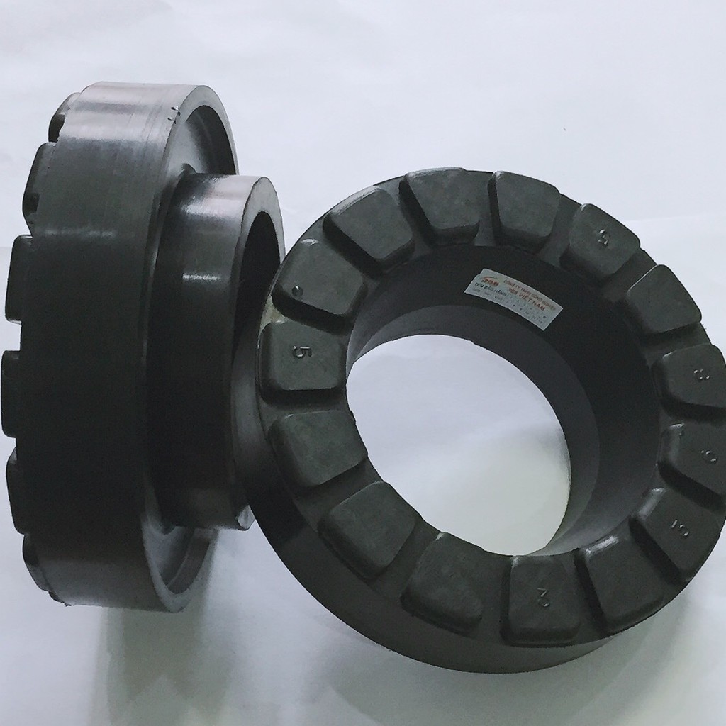 Dùng cho xe Huyndai- 1 Cặp cao su đúc nguyên khối giảm chấn, nâng gầm sau