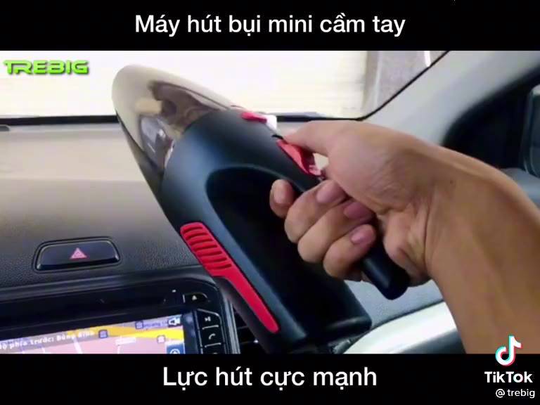 Máy Hút Bụi Ô Tô Cầm Tay Mini Không Dây