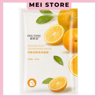 Mặt Nạ Trái Cây Rainbow Bisutang 8 vị