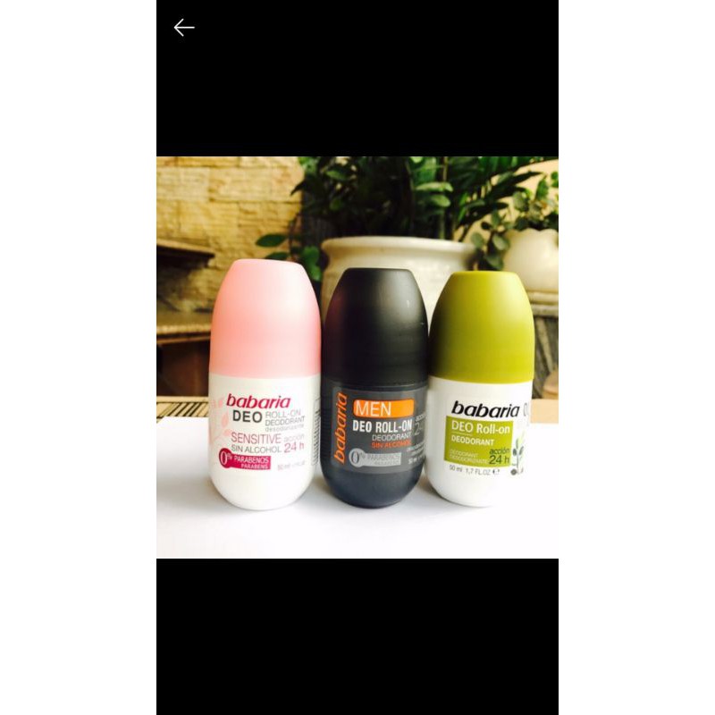 Lăn khử mùi Babaria Sensitive - Made in spain