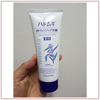 SỮA RỬA MẶT TRẮNG DA HẠT Ý DĨ HATOMUGI CLEA 13NSING & FACIAL WASHING 130g