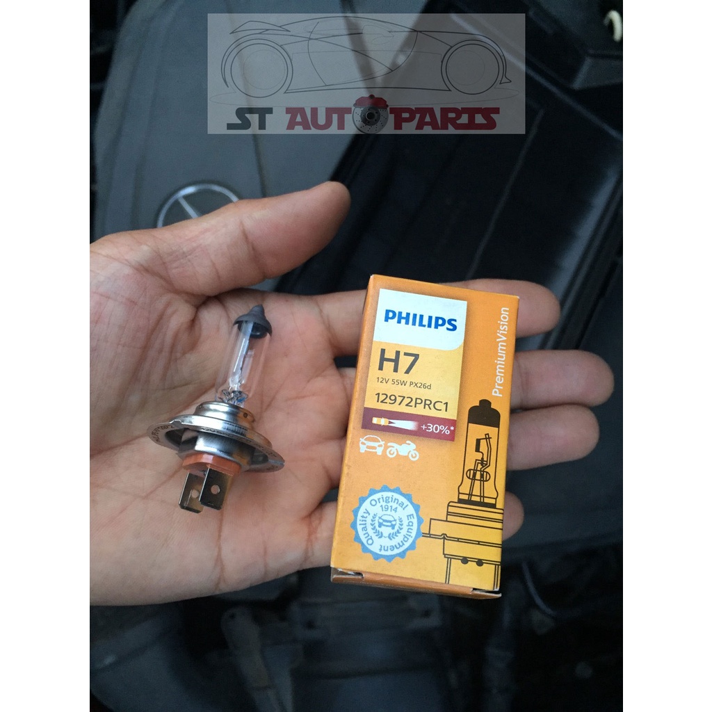 Bóng đèn pha ô tô H7 H7 BMW Và General PHILIPS H7 + 12V 55W