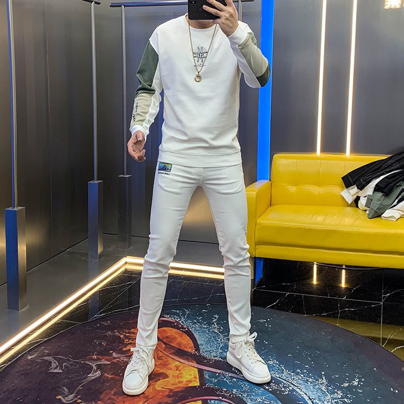 Áo thun tay dài - Áo Thu Đông Nam - Nỉ Da Cá cao cấp hót nhất 2021 N06 | BigBuy360 - bigbuy360.vn