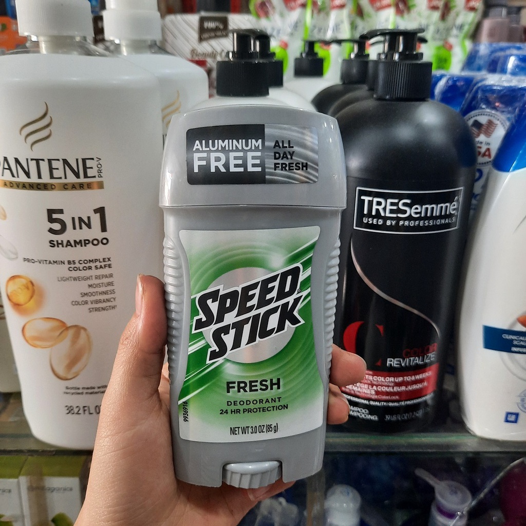 Lăn Sáp Khử Mùi Nam Speed Stick FRESH Deodorant All Day Fresh - 85g.