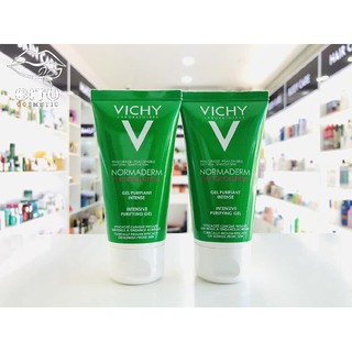 Sữa rửa mặt dạng gel Vichy Normaderm Phytosolution Intensive Purifying Gel 50ml