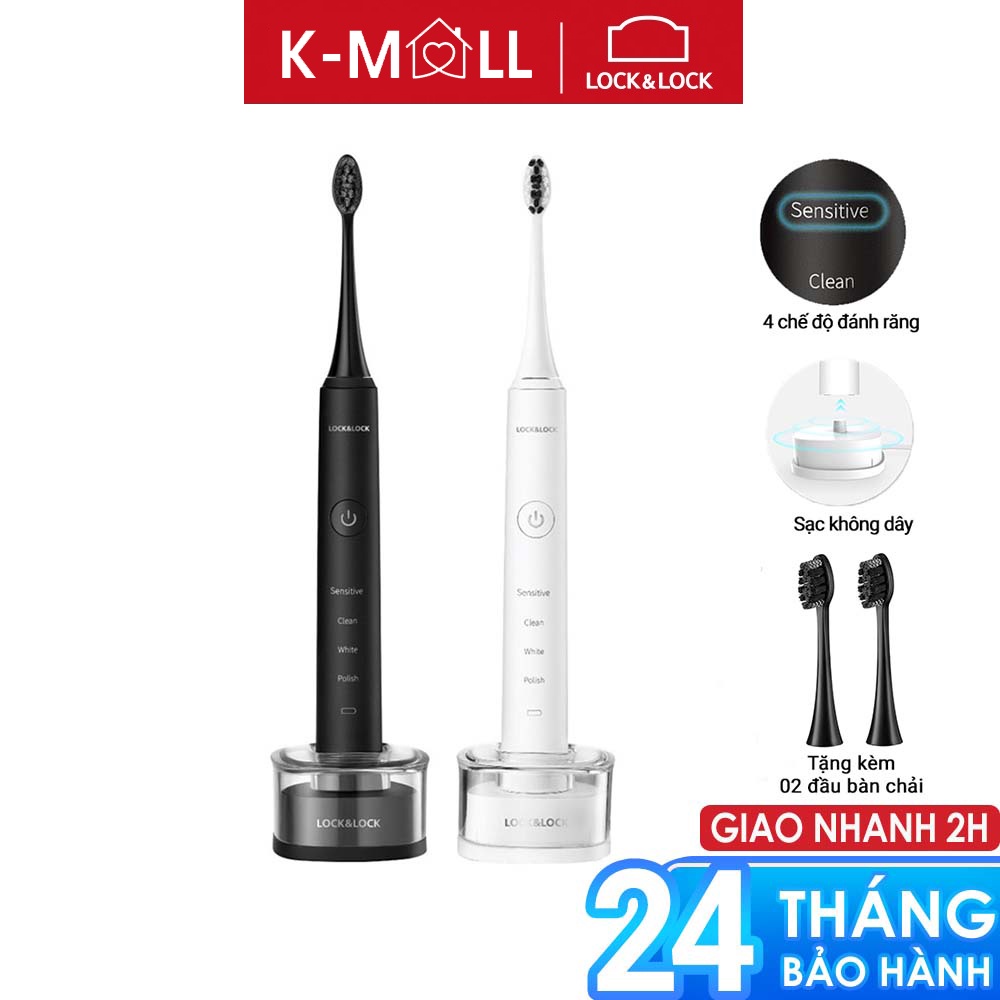 Bàn chải đánh răng điện Lock&Lock sạc không dây ENR346 - K-MALL