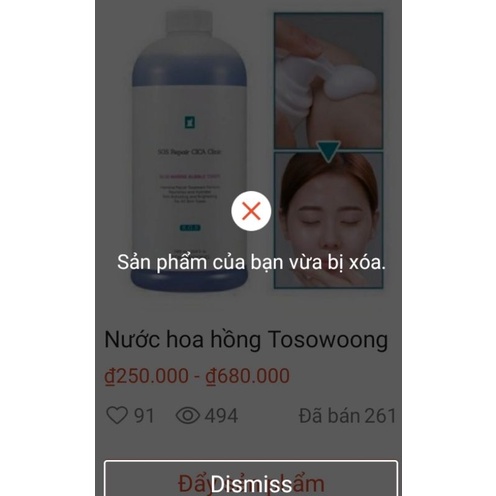 Nước hoa hồng Tosowoong ( shop bị xóa sp cũ nên đăng lại post mới ) | BigBuy360 - bigbuy360.vn