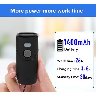 ivn074 máy quét mã vạch mini bỏ túi bluetooth và wireless 2.4g ccd nhỏ gọn 1D