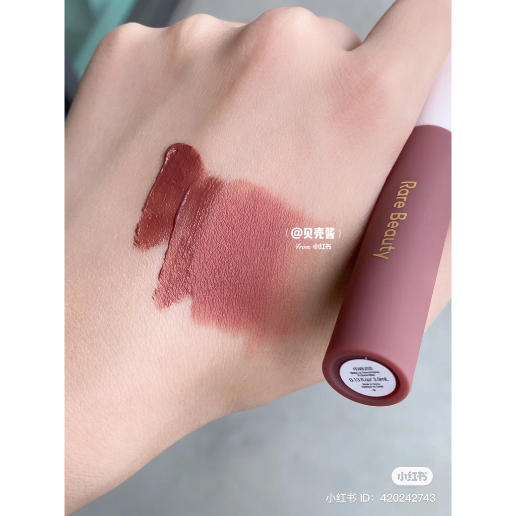Son kem Rare Beauty Lip Soufflé Matte Lip Cream 3.9ml - Fearless