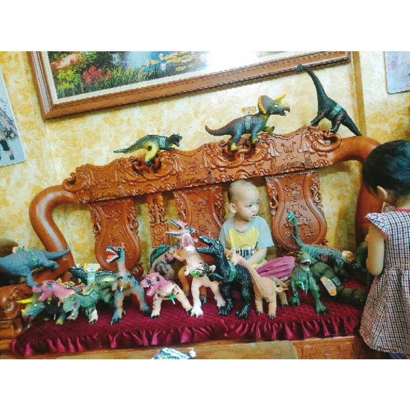 Mô hình khủng long cao su có âm thanh mẫu đẹp