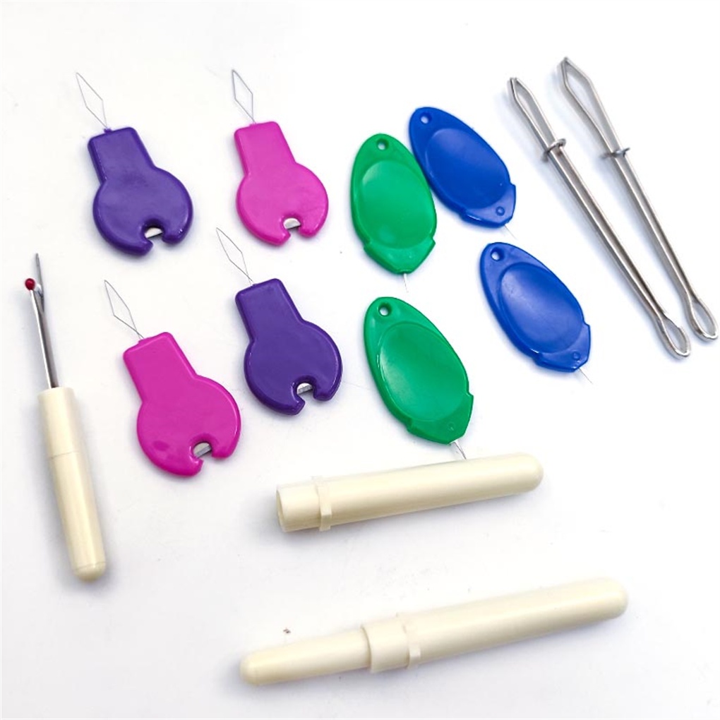 [Kitch]Needle Threader Set Sewing Machine Hand Tools Simple Household Embroidery Knitting DIY Craft Cross-stitch