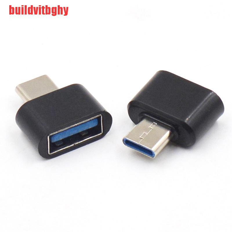 (Mua-C) Bộ 2 Cái Chuyển Đổi Usb Type C Đực Sang Usb 2.0 Cái Otg