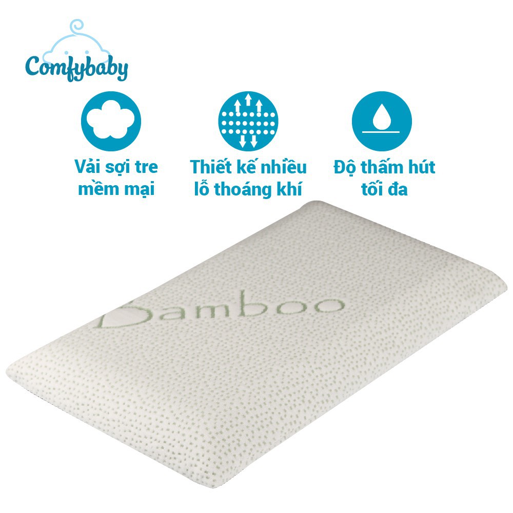 Gối sợi tre (bamboo) chống ngạt Comfybaby