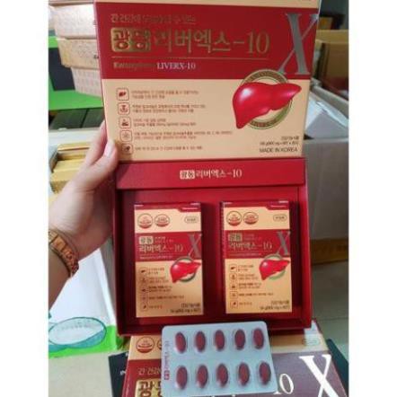 Bổ gan Kwangdong LiverX10 hộp 120 viên Hàn Quốc HÀNG NỘI ĐỊA HÀN QUỐC NHẬP KHẢU 100% | BigBuy360 - bigbuy360.vn