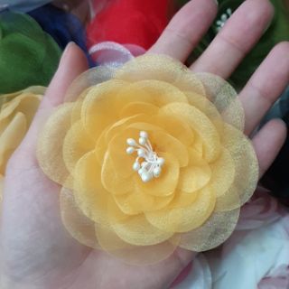 Hoa voan thủ công size 8cm