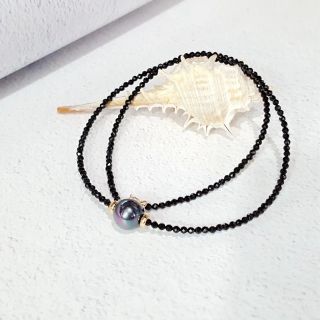 Vòng Cổ Choker Pha Lê Áo Đính Nt Thật 8 ly