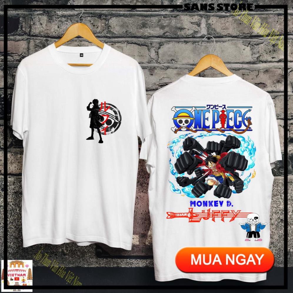 (SALE HOT) Áo Thun Luffy - Monkey D. Luffy - Áo One Piece - One Piece - One Piece cực đẹp - LUF-01