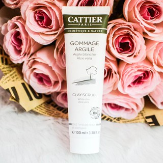 Tẩy Tế Bào Chết Cattier Gommage Argile Aloe Vera scrub 100ml
