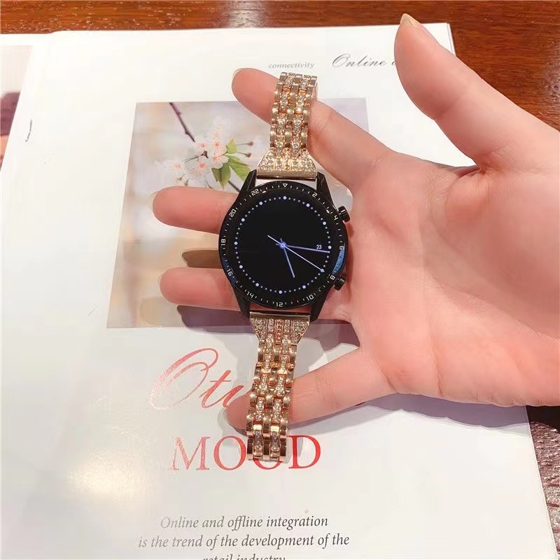 Dây Đeo Bằng Thép Không Gỉ 20mm / 22mm Cho Đồng Hồ Thông Minh Samsung Galaxy Watch 3 / 4 Active 2 Huawei Watch GT / 3 Pro