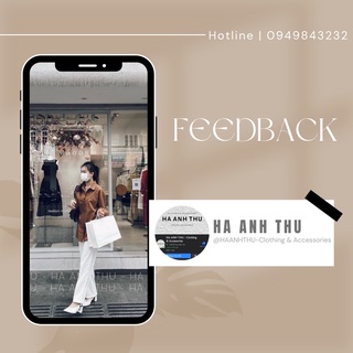 [ HA ANH THU ] Quần Tây Dài Ống Suông