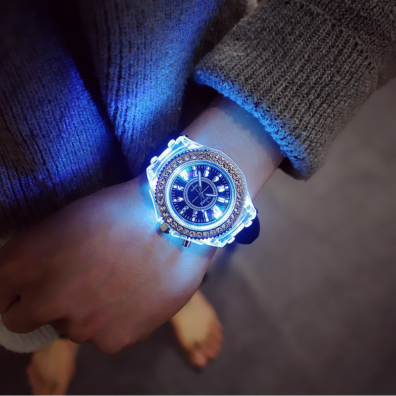 Đồng hồ LED nam nữ phát sáng cực đẹp DHLD457 shopee. vn|mochi04