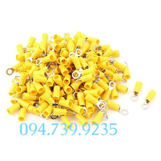 Cosse Tròn 5.5 (100 cái/gói/màu) - Đầu Cốt Tròn 5.5 dùng cho dây 5.5mm, Vít 5mm