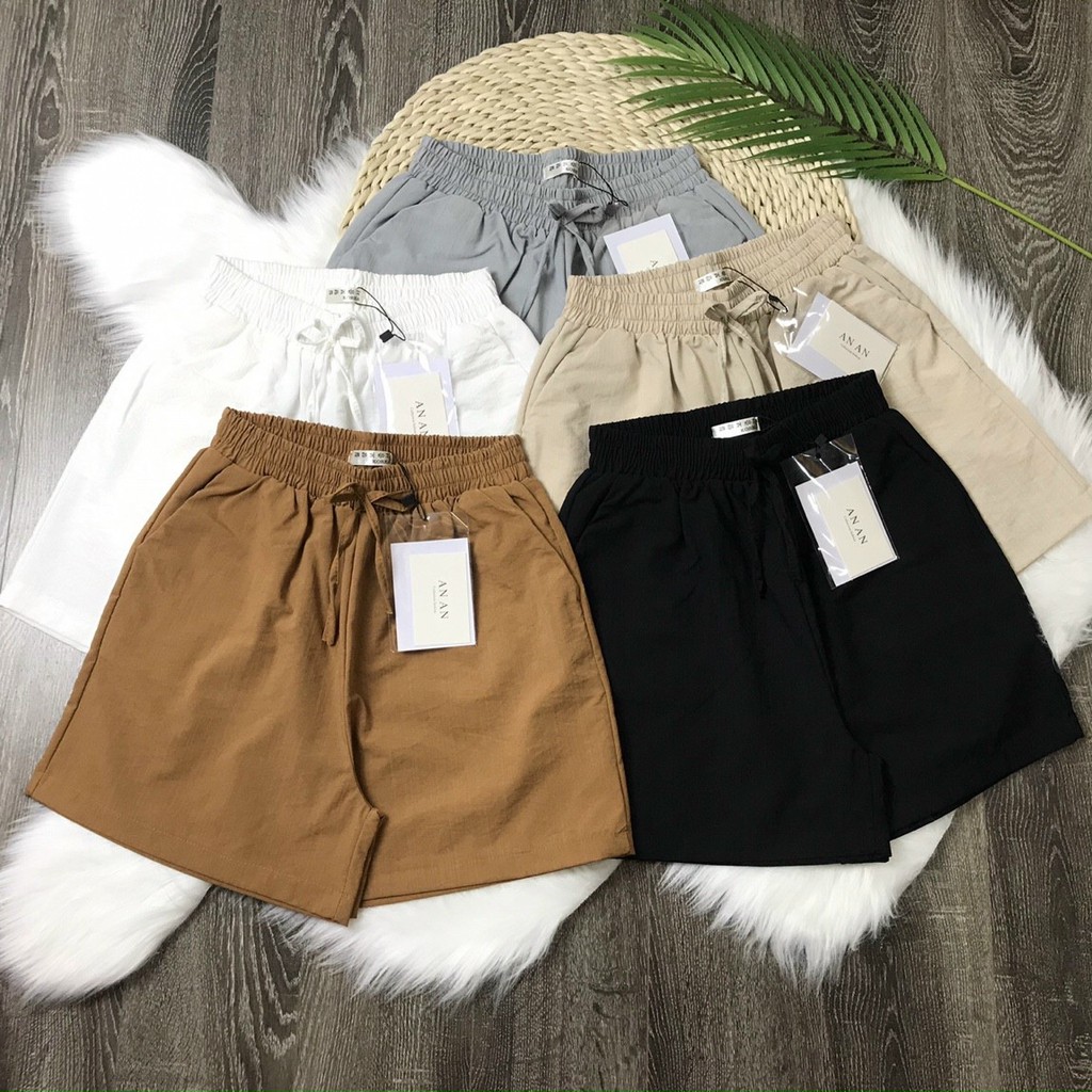 Quần đùi đũi nữ Susana cao cấp short đũi chất vải đẹp