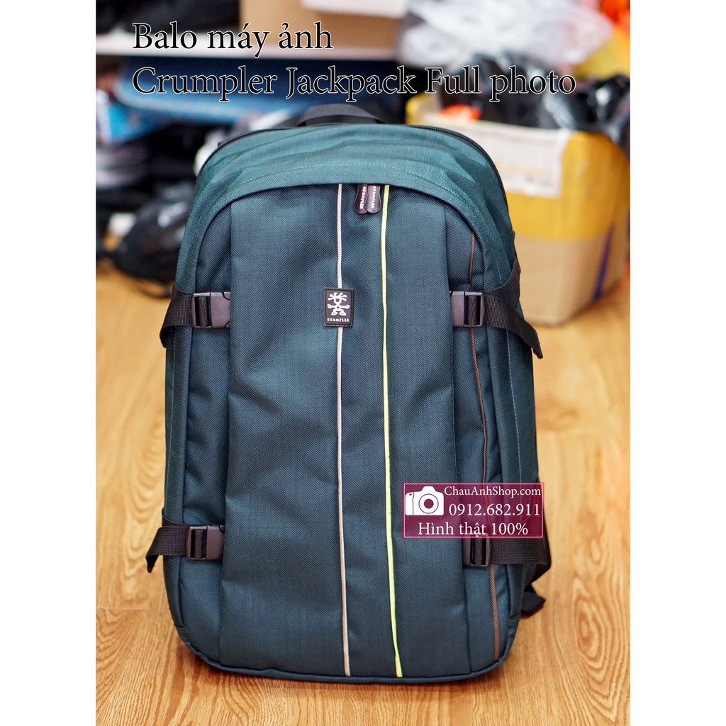 Balo Crumpler JackPack Full Photo màu xanh