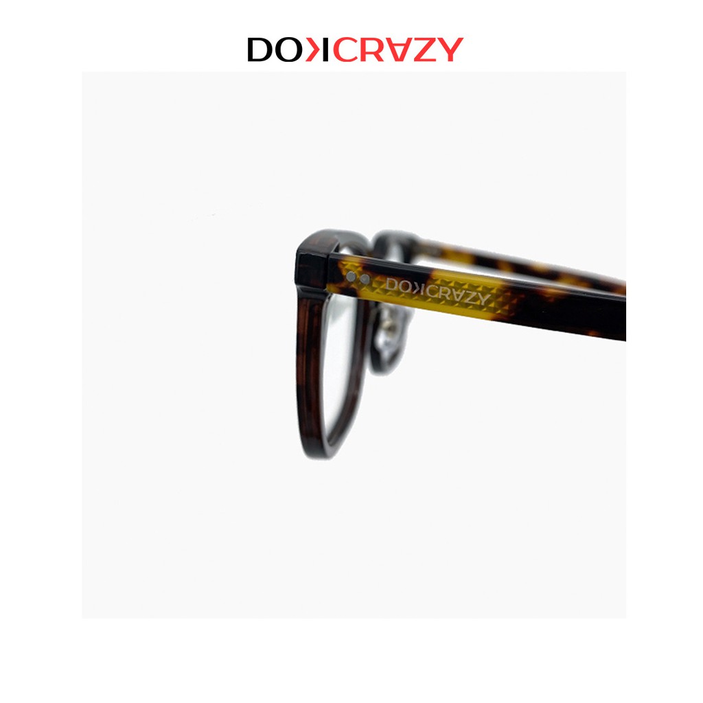 Gọng kính vuông nam nữ NICOS local brand DOKCRAZY mắt giả cận không độ thời trang cao cấp style retro hot trend Hàn Quốc | BigBuy360 - bigbuy360.vn