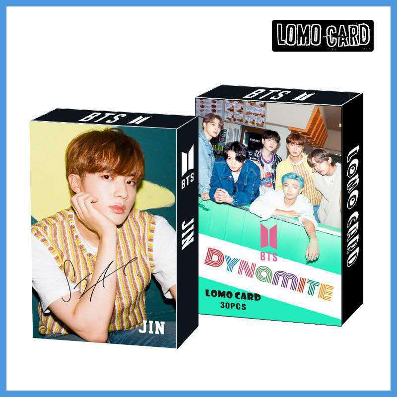 Hộp thẻ ảnh Lomo card BTS nhóm nhạc Kpop và lomo từng thành viên