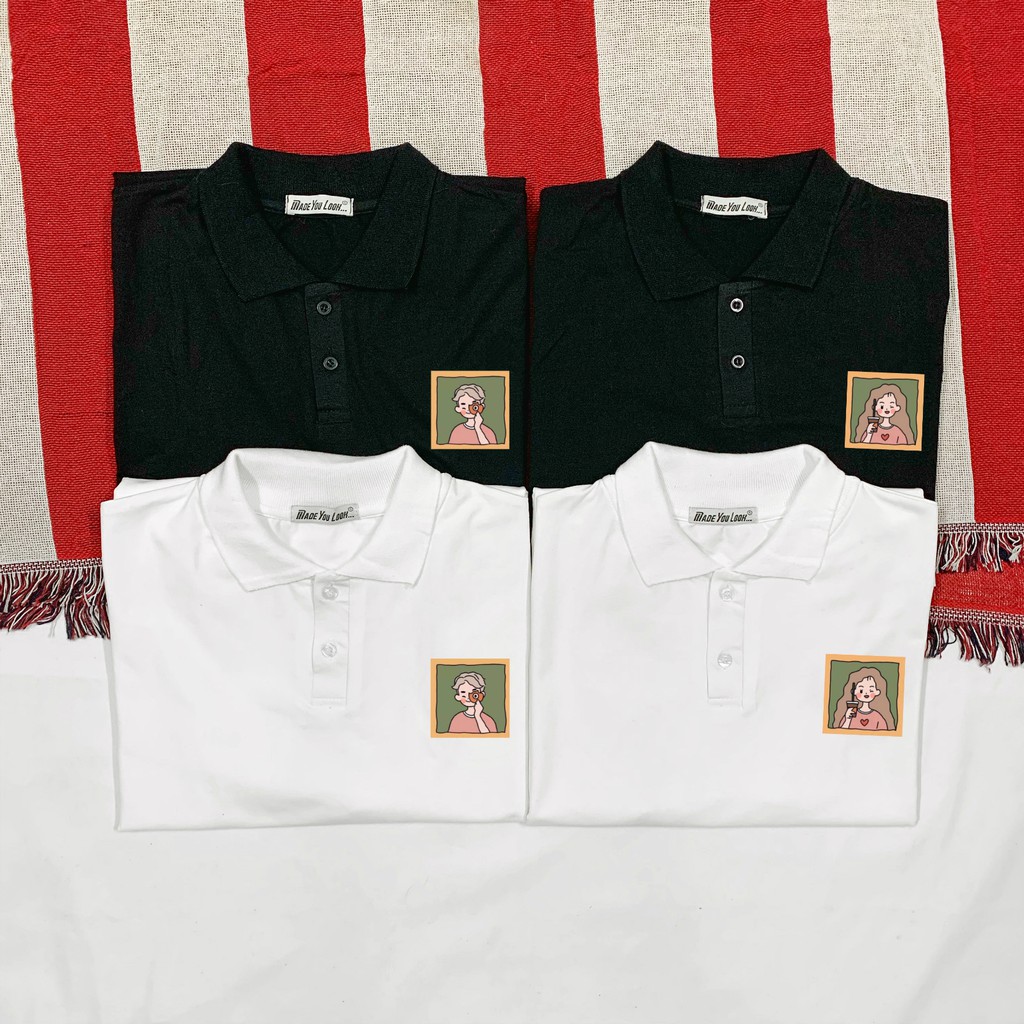 Áo thun polo tay lỡ  NAM NỮ  phông Unisex nam nữ tee oversize form rộng pull Ulzzang Streetwear Hàn Quốc vải mềm