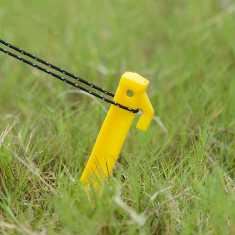 Cọc Dựng Lều Bằng Hợp Kim Nhôm ABS Đa Năng Cho Hoạt Động Cắm Trại Ngoài Trời