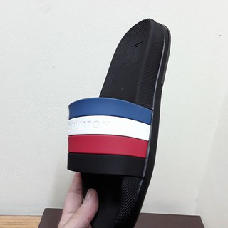 Dép LV Black Fran