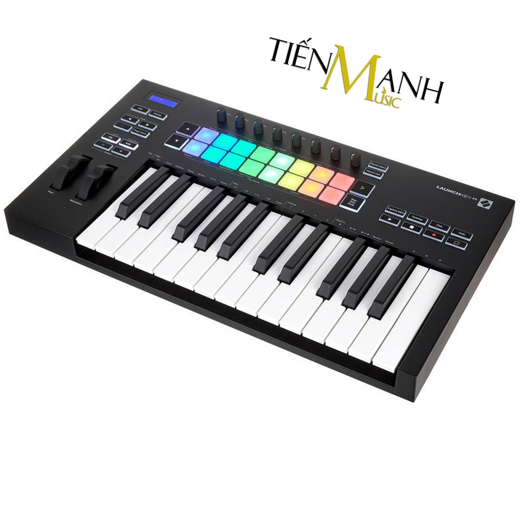 Novation Launchkey 25 MK3 Bàn phím sáng tác - Sản xuất âm nhạc Producer Keyboard Controller Ableton Live