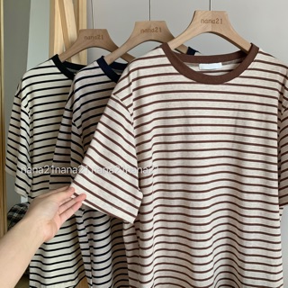 Pull kẻ dáng rộng A903